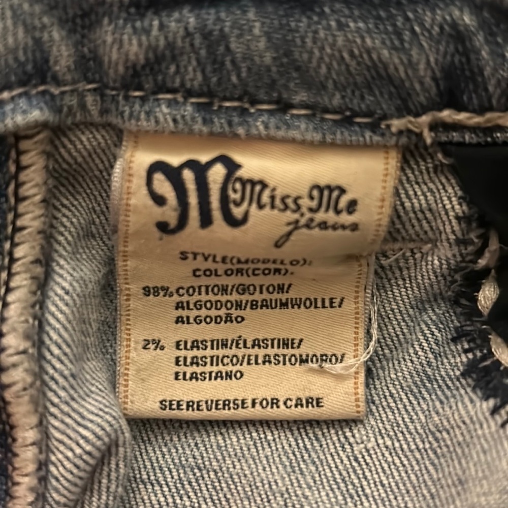 Miss Me Jeans‎ with intricate pocket stitching - size 26 - Picture 8 of 13